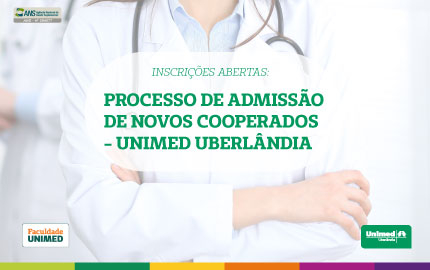 Processo de Admissão de Novos Cooperados - Unimed Uberlândia