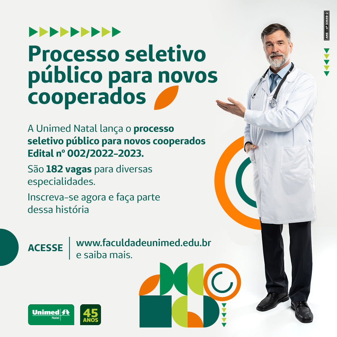 Processo de Admissão de Novos Cooperados - Unimed  Natal 2022