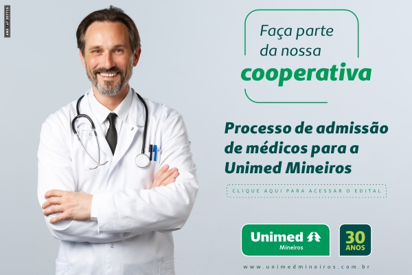 Processo Seletivo Público de Novos Cooperados Unimed Mineiros - Edital nº 001/2023