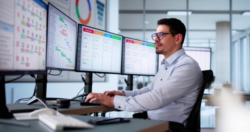 Kanban,Project,Management,Software,On,Laptop