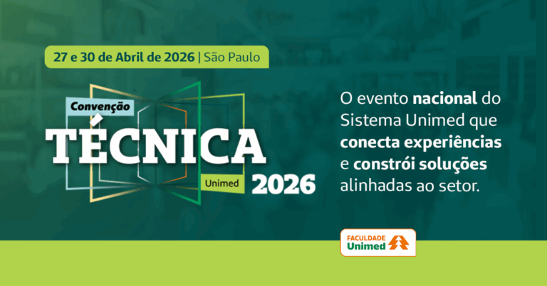 Faculdade Unimed participa da Convenção Técnica Unimed 2026